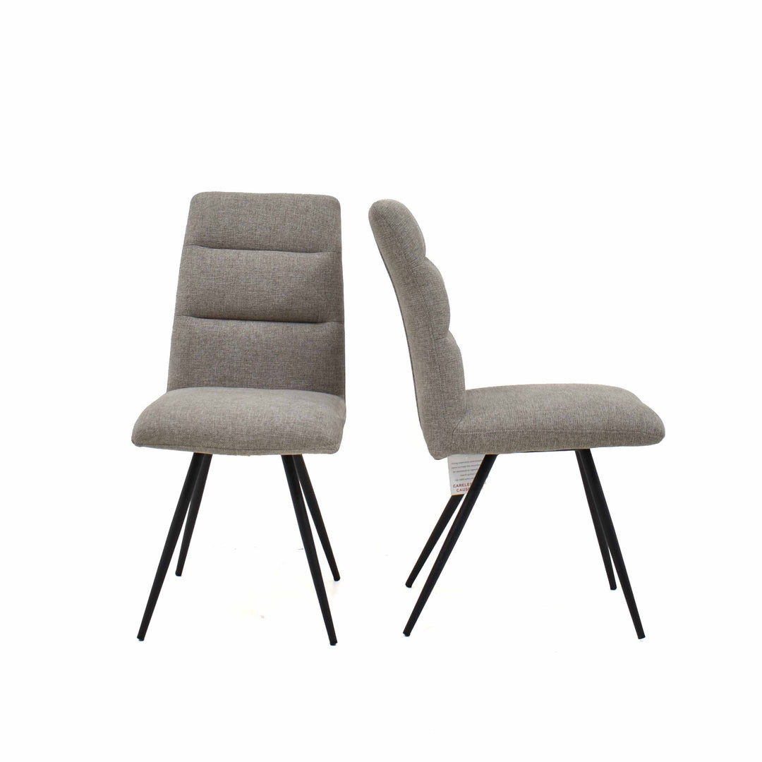 Pauli Chairs Set of 2 - Stone