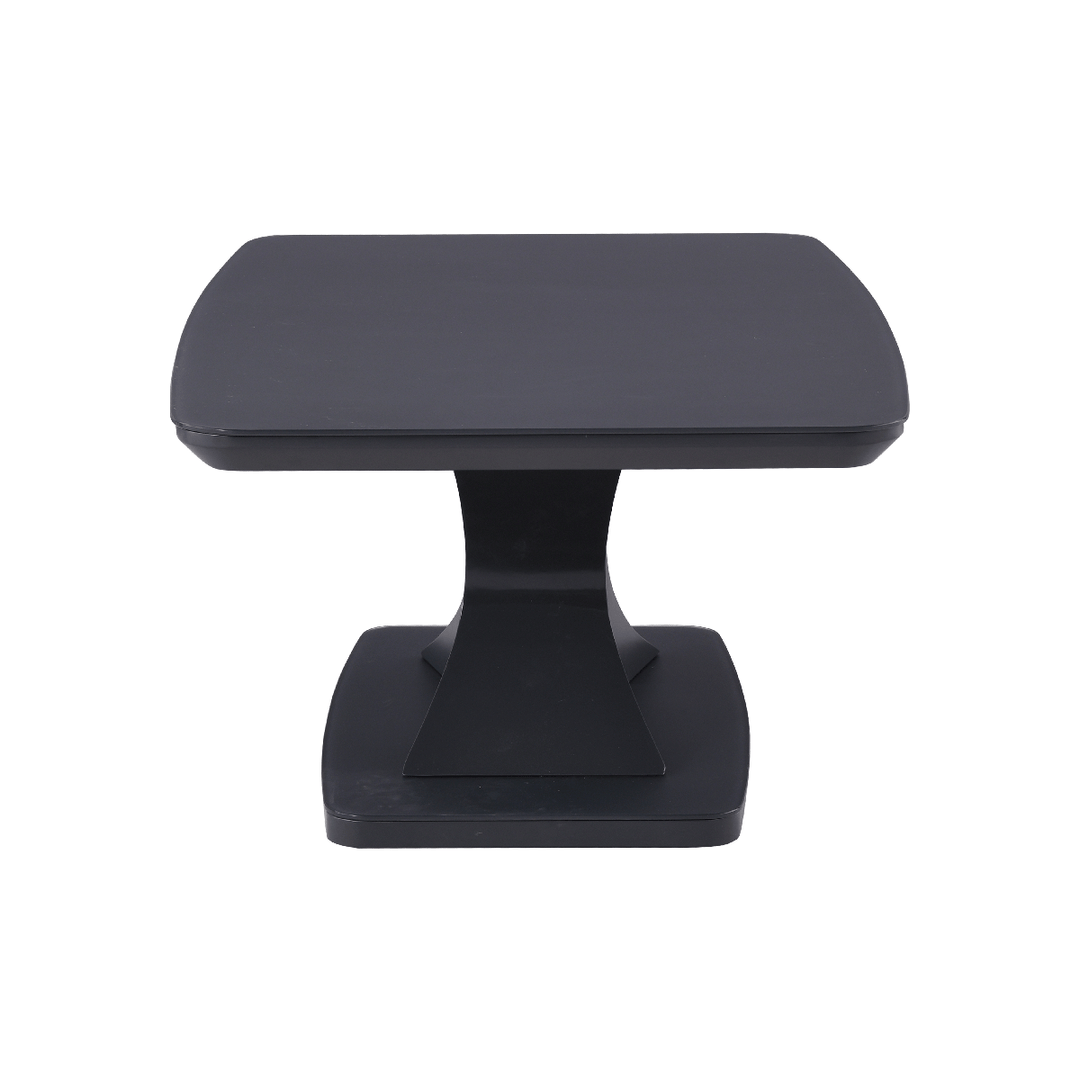 Modern Charcoal Coffee Table with Sleek Finish