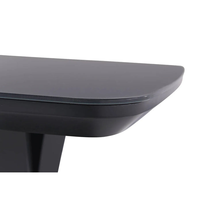 Modern Charcoal Coffee Table with Sleek Finish