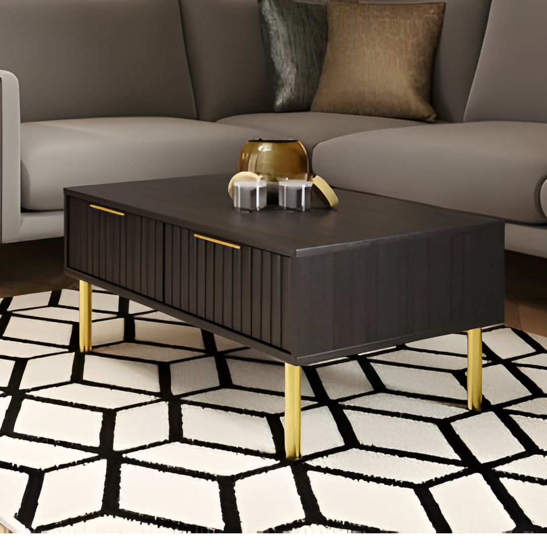 NERVATA COFFEE TABLE BLACK