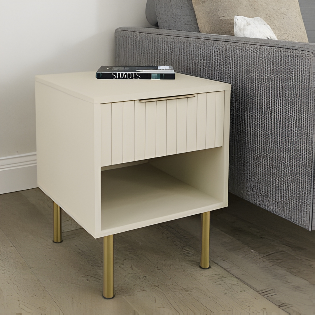 NERVATA LAMP TABLE IVORY