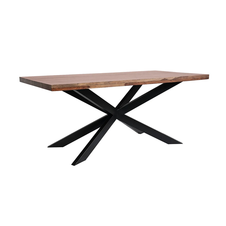 Hoxton Large Sheesham Wood Dining Table with Toronto Dining Chairs