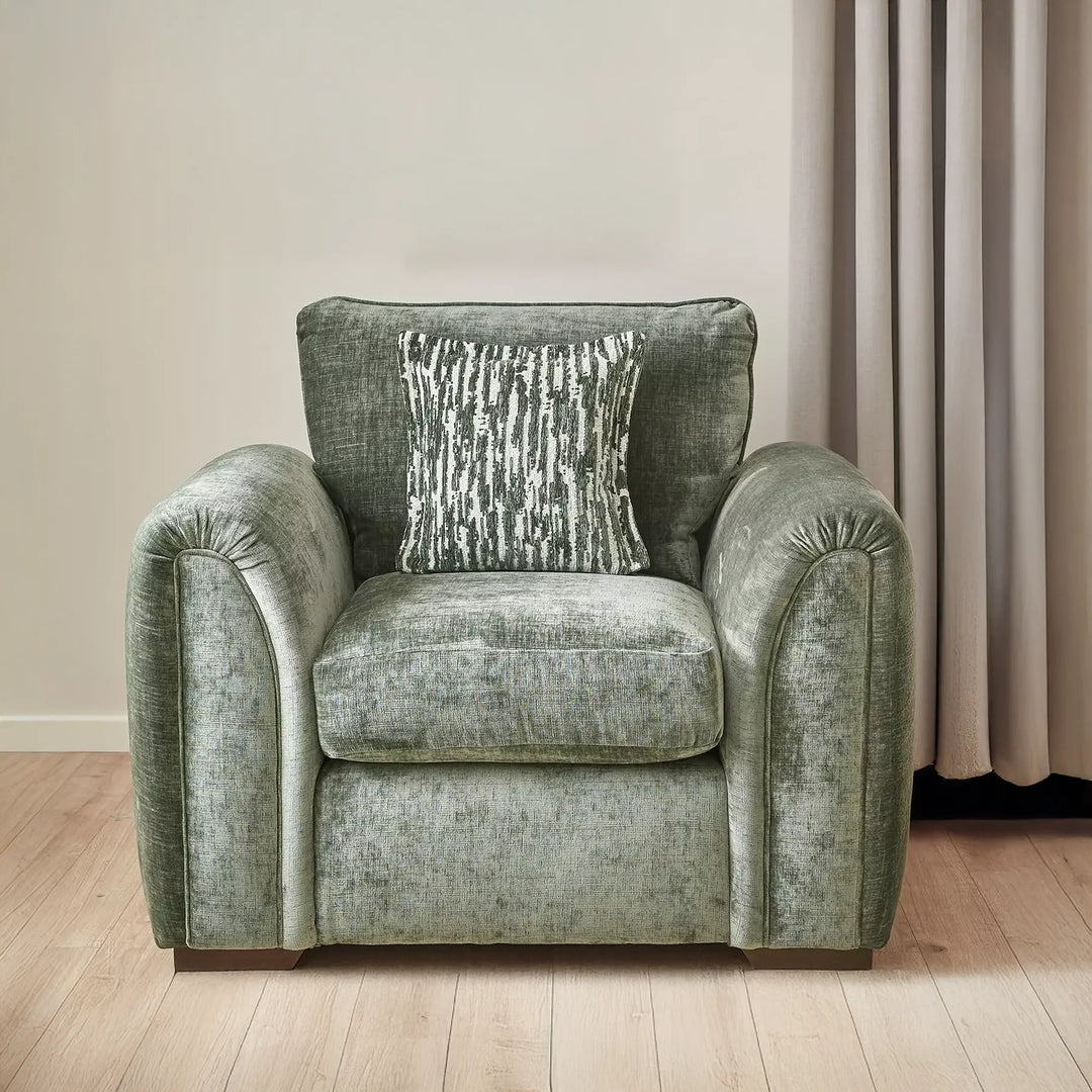 Utopia Dion Chenille Fabric Sofa Collection