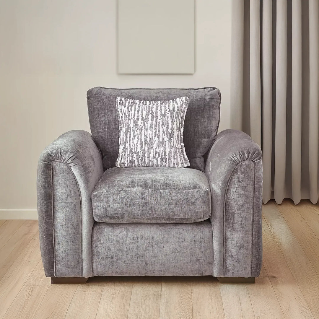 Utopia Dion Chenille Fabric Sofa Collection