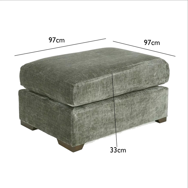 Utopia Dion Chenille Fabric Sofa Collection