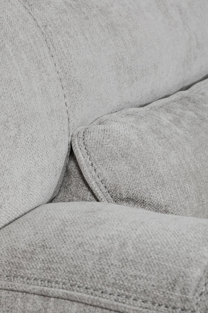 Eloise 3 Seater Manual Recliner Grey