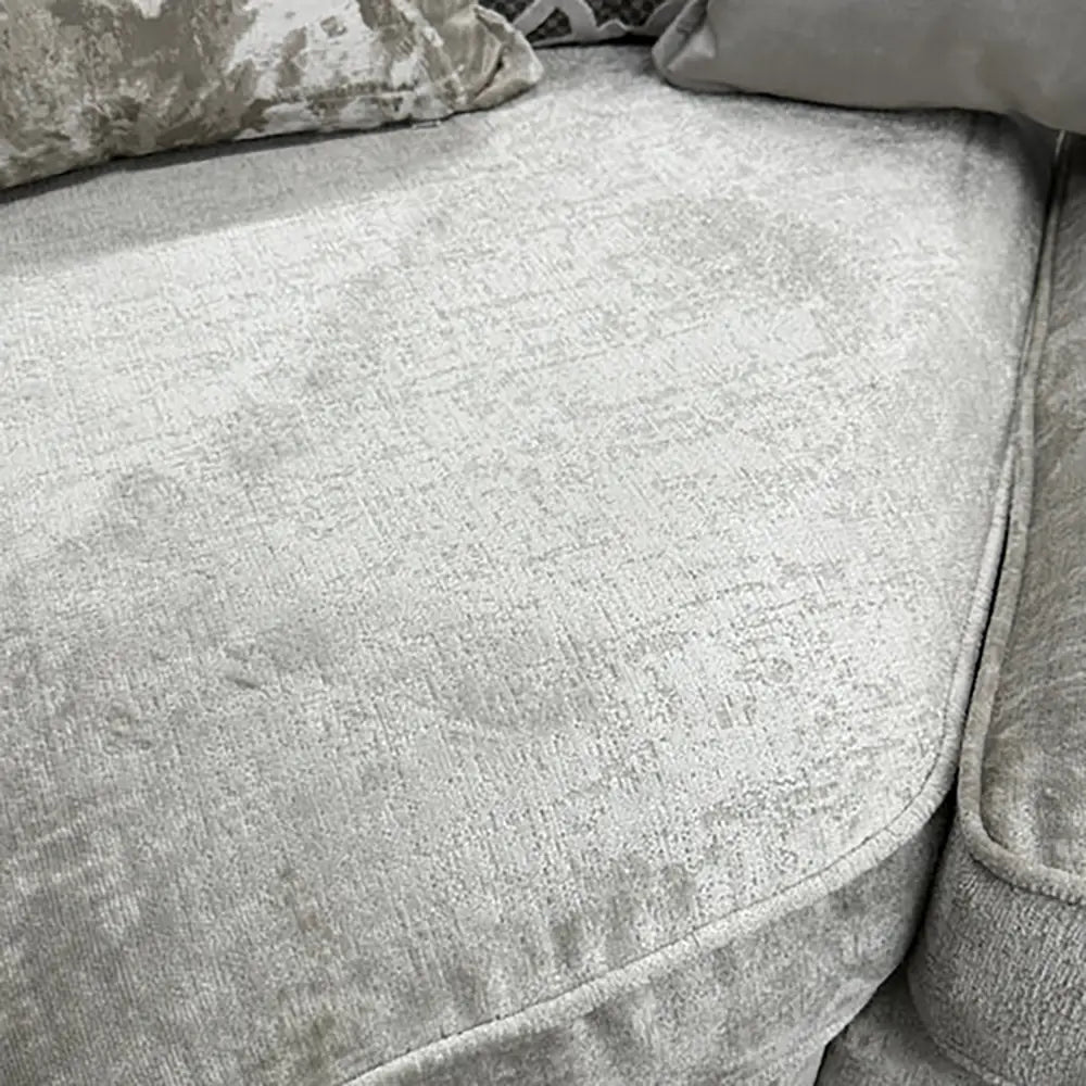 Vesper Fabric Pillow Back Corner Sofa With Studs - 1C1