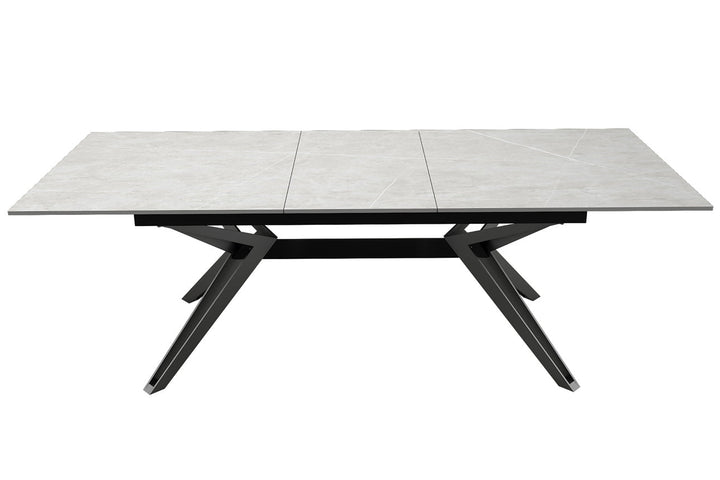 Kore Light Grey Sintered Stone Dining Table Set