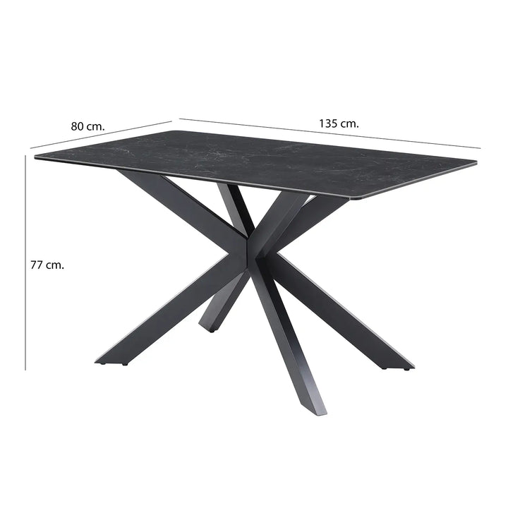 Apollo Small Table and 4 Chairs Dining Set