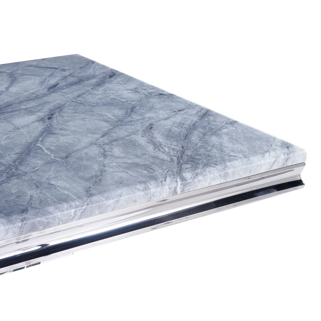 Arianna 1.8M Marble Top Dining Table