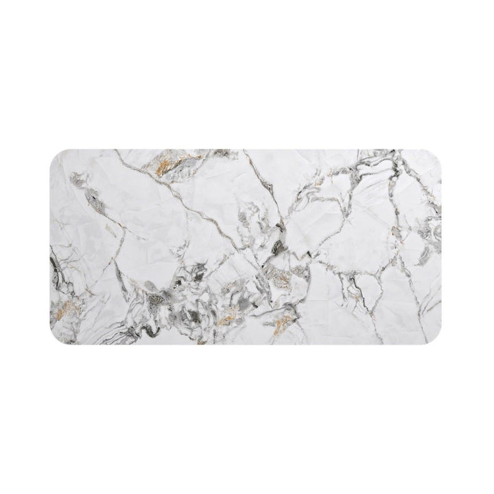 The Monument Ceramic Table and Graphite Swivel 6 Chairs