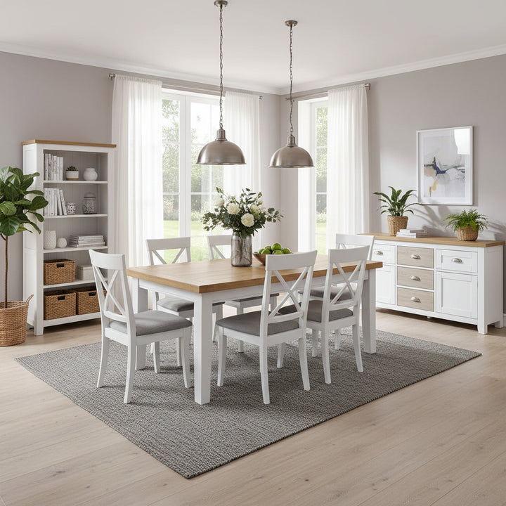 Mellor Extending Dining Table 1600–2000 Cashmere