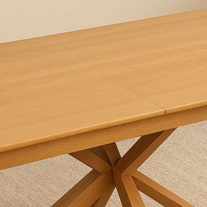 Hereford 160CM Extending Dining Table With Wooden Base