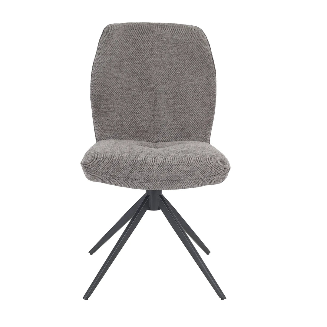 Pearl Extending Dining Table with 4 Swivel Dining Chairs