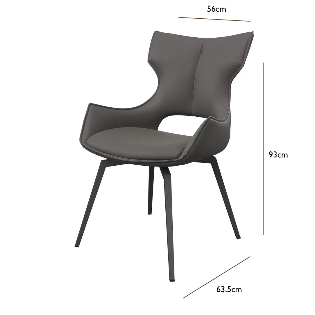 Round Ceramic Dining Table with 4 Chairs