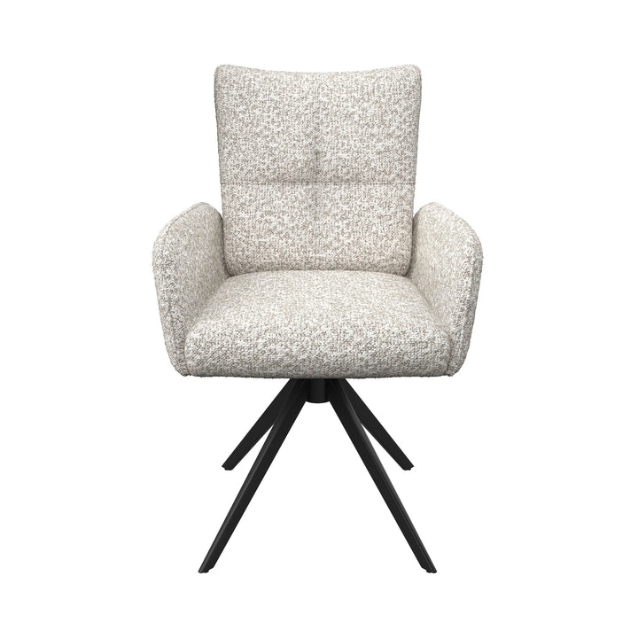 Rimini Fabric Swivel Arm Chair