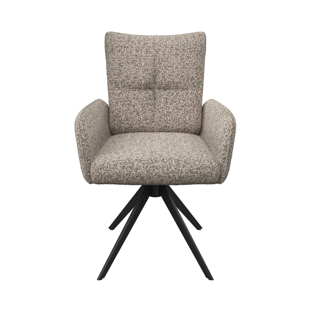Rimini Fabric Swivel Arm Chair