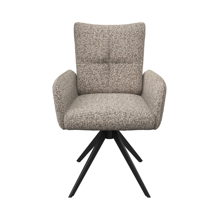 Rimini Fabric Swivel Arm Chair