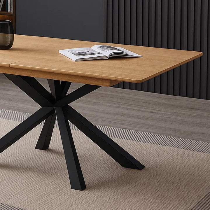 Hereford 160CM Extending Dining Table With Wooden Base