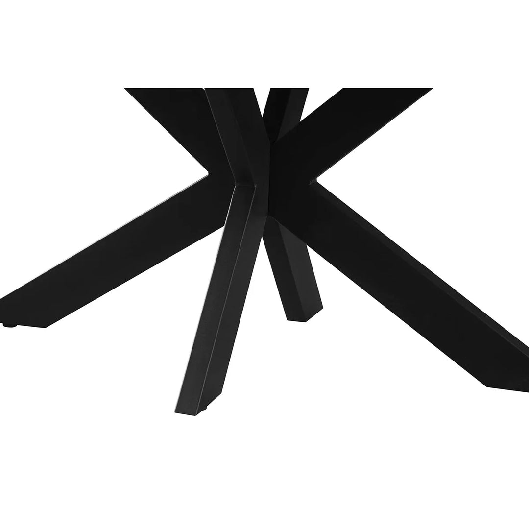 Nordic 1.8m White Dining Table with Slate Grey Pivot Chairs