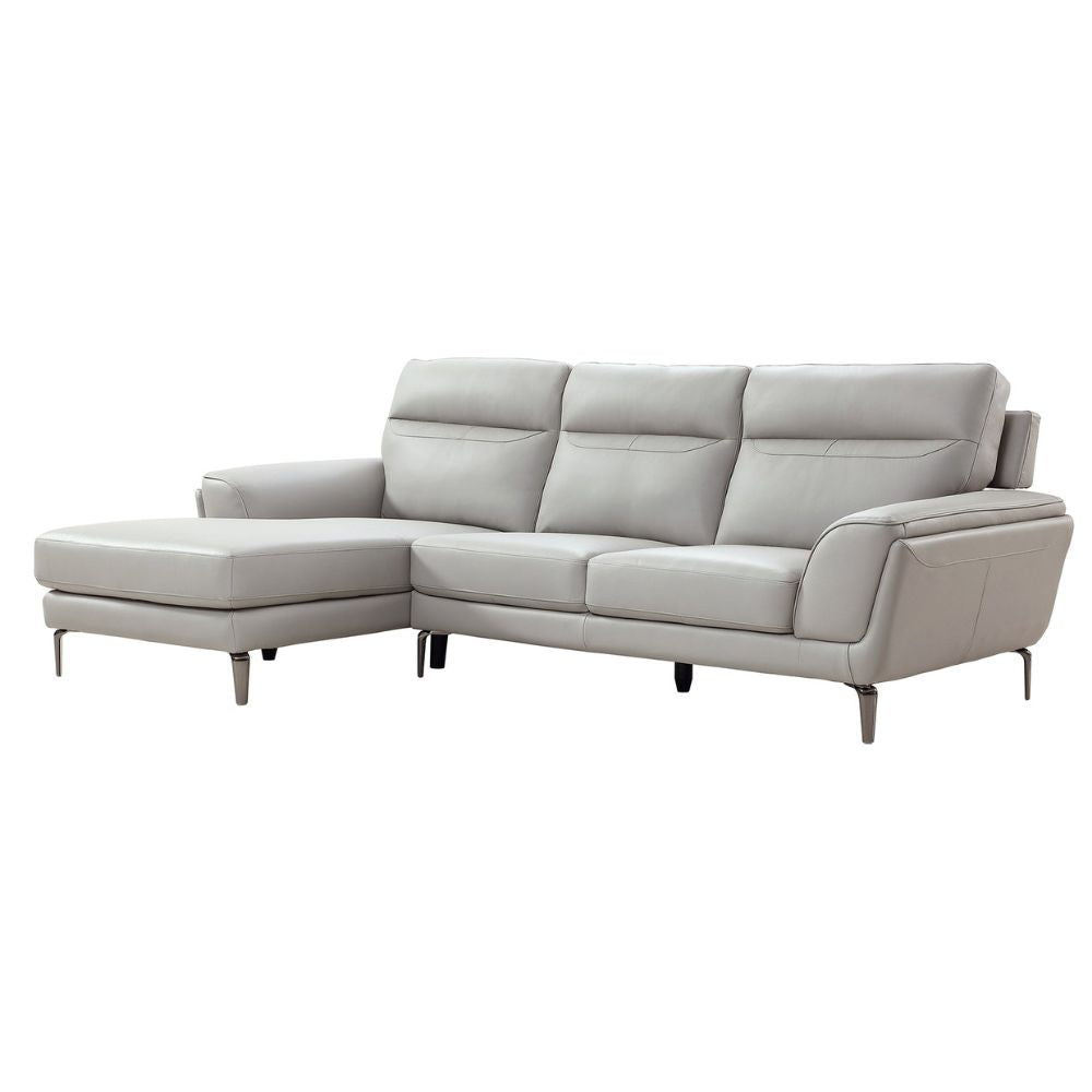 Cory Leather Corner Chaise Sofa