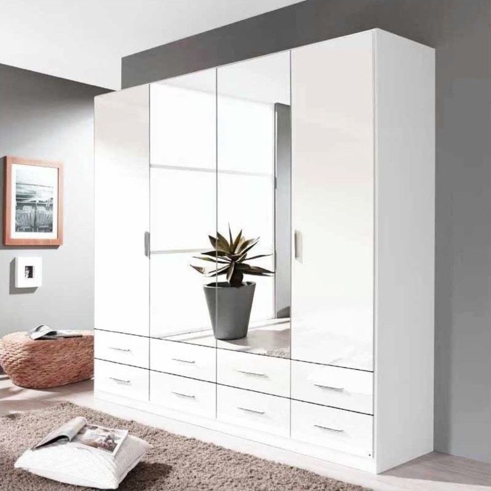 Atlanta 4 Door Combi Wardrobe