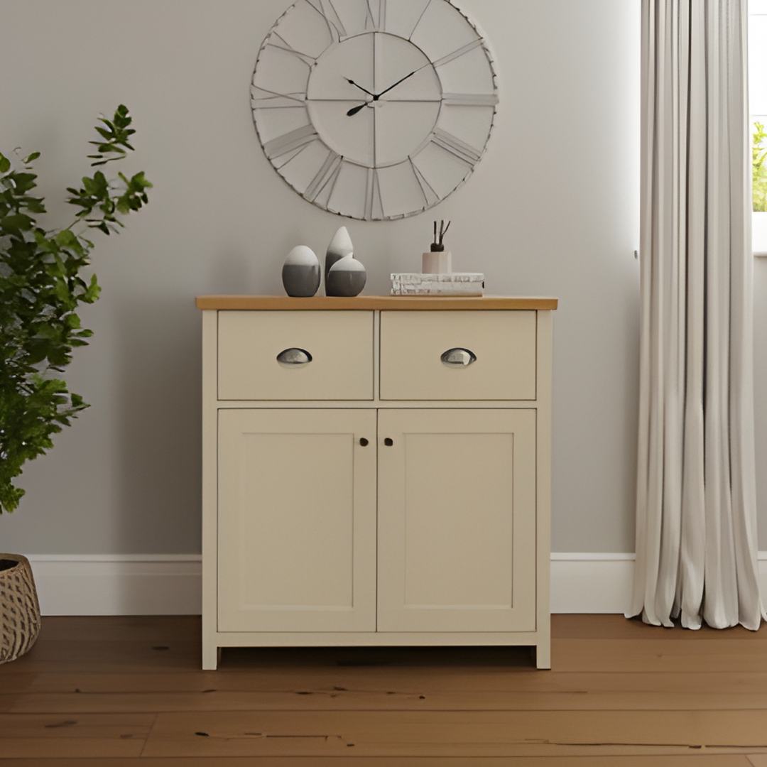 LANCASTER COMPACT SIDEBOARD CREAM