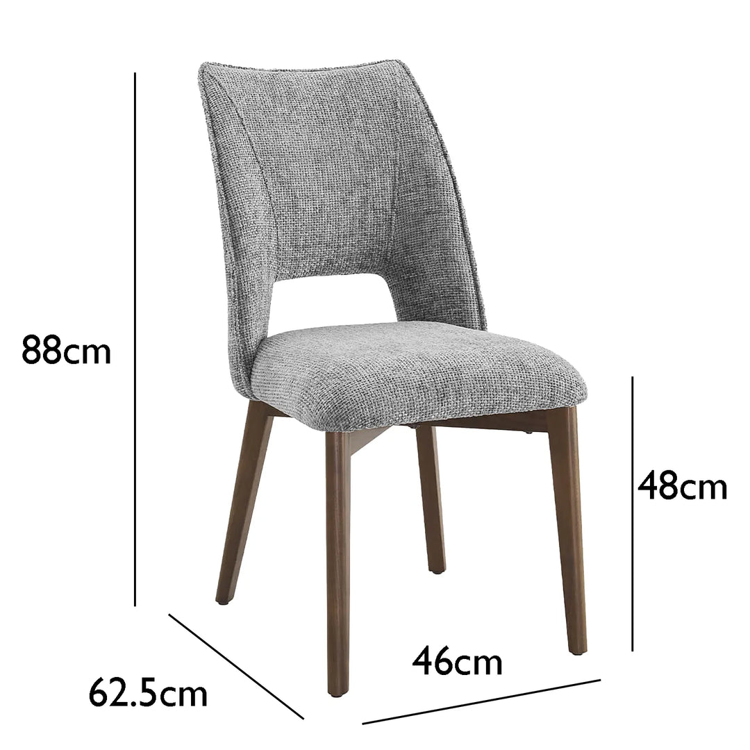 The Valara Grey Extending Dining Table & Chairs