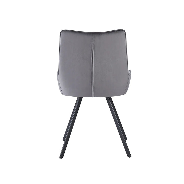 Extending Ceramic Dining Set: 140cm to 180cm | Space-Saving | 4 Upholstered Chairs