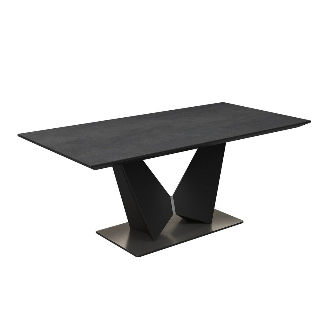 Luxury Grey Ceramic Coffee Table – Modern Living
