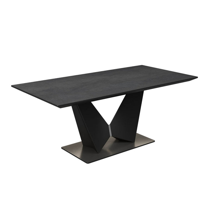 Luxury Grey Ceramic Coffee Table – Modern Living