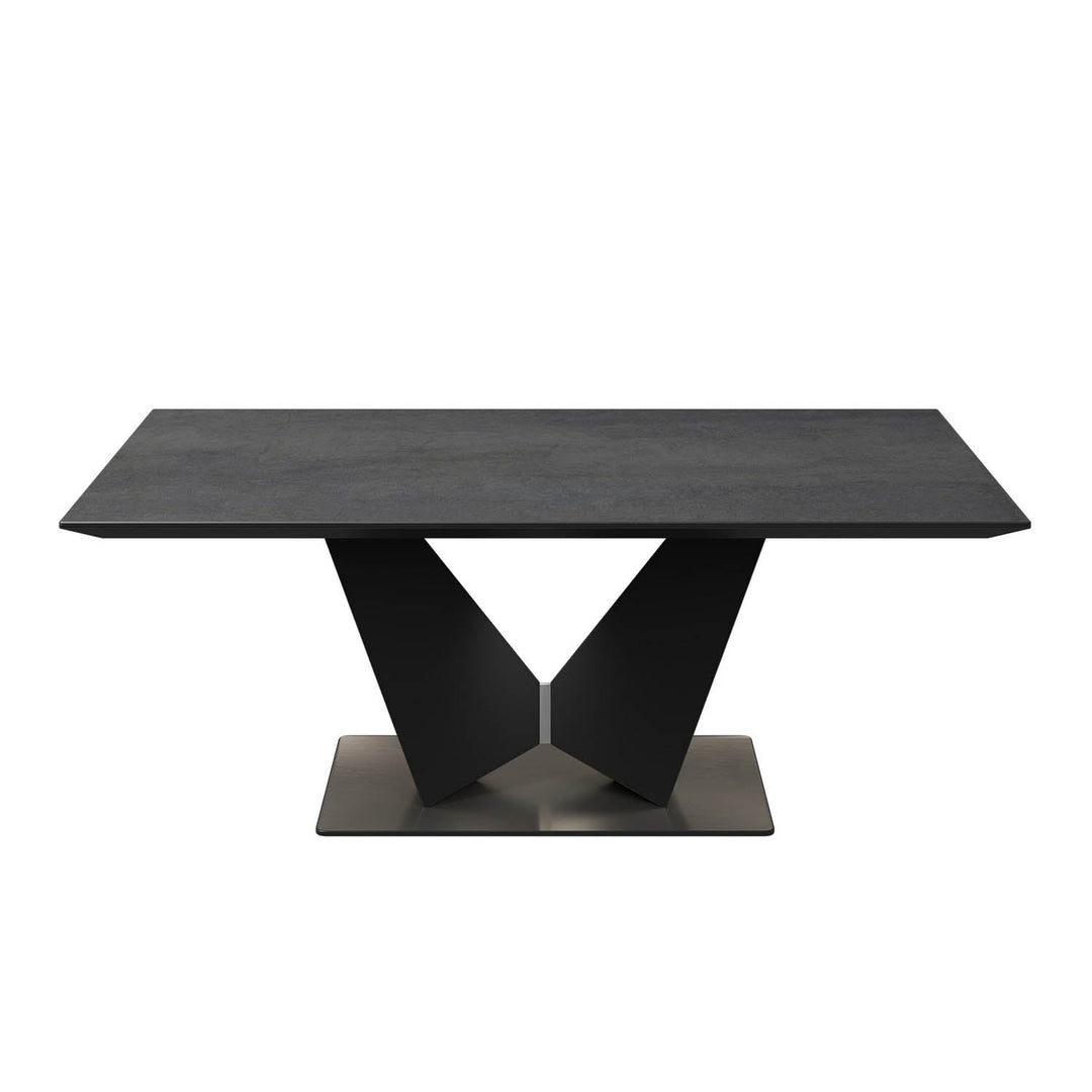 Luxury Grey Ceramic Coffee Table – Modern Living