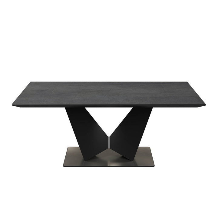Luxury Grey Ceramic Coffee Table – Modern Living