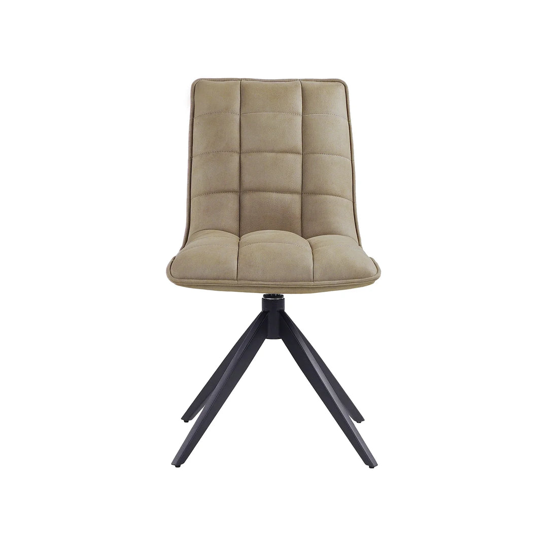 Summit Circular Ceramic Extending Table & 4 Swivel Chairs