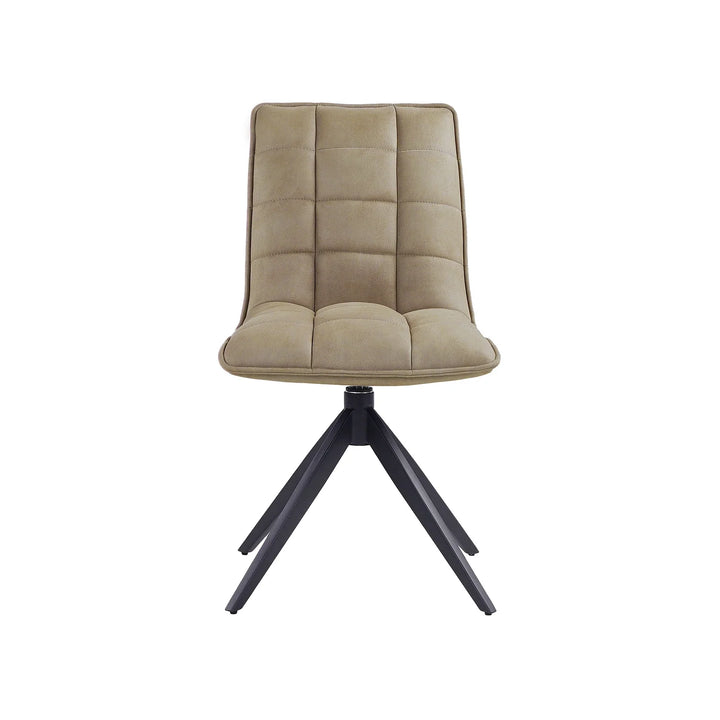 Summit Circular Ceramic Extending Table & 4 Swivel Chairs