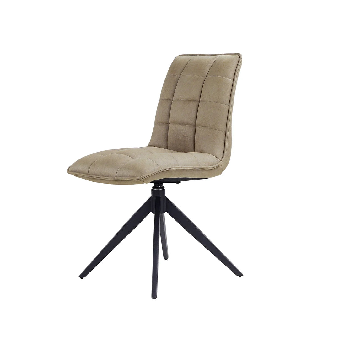 Summit Circular Ceramic Extending Table & 4 Swivel Chairs