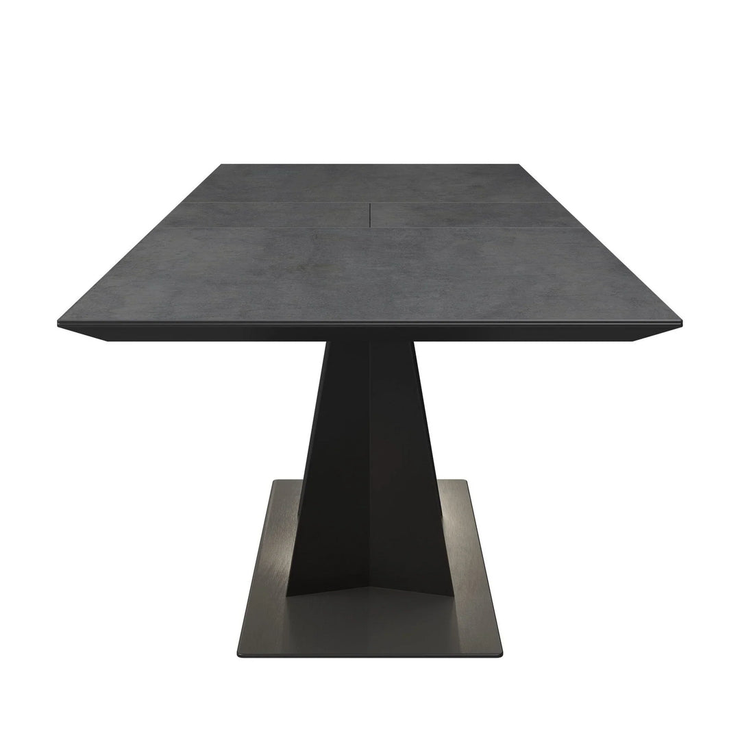 Westin Graphite Ceramic Extending Dining Table With 6 Chairs