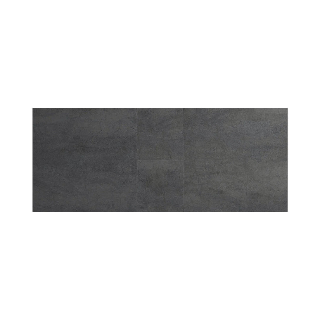 Westin Graphite Ceramic Extending Dining Table With 6 Chairs