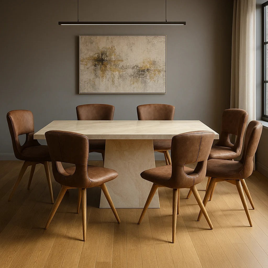 Apollo Dining Table 200 CM Tronto Vintage Chairs