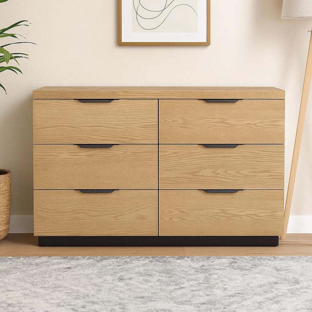 Fusion 3+3 Wide Drawer Chest