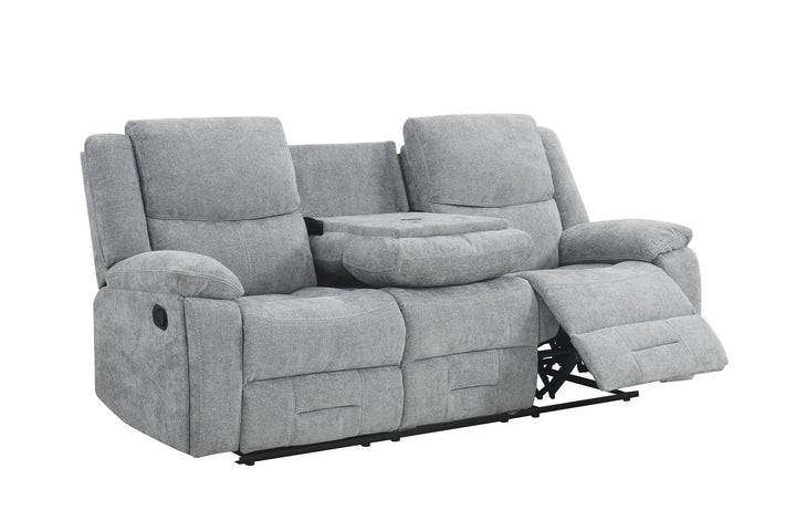 Weston 3 Seater Manual Recliner Grey