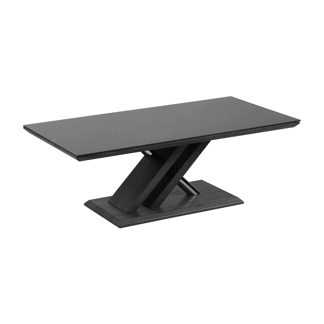 Elegant Grey Walnut Coffee Table – Modern Living