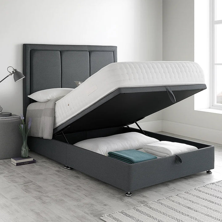 Bronze 1500 Fabric Upholstered Mattress Divan Set