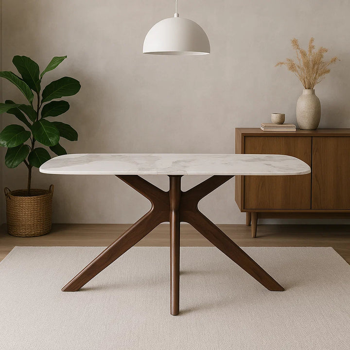 Ariya 180 CM Dining Table Brown