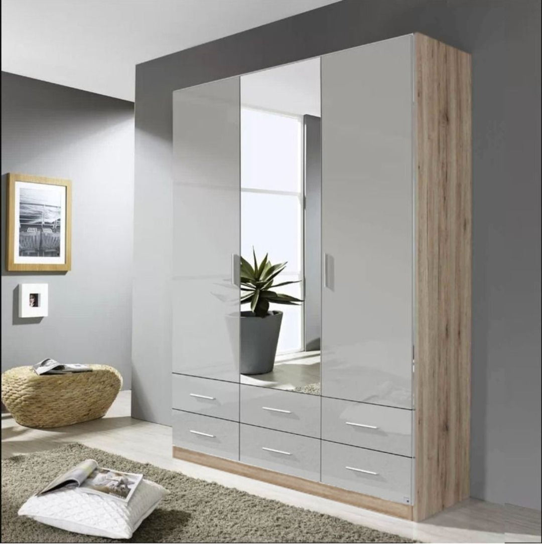 Atlanta 3 Door Combi Wardrobe