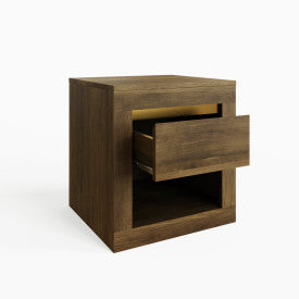 Rustic Oak Prestige Lamp Table