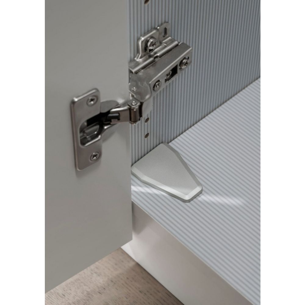 Wiemann Quito Champagne and Champagne Glass With Mirror 5 Door Wardrobe - 250CM