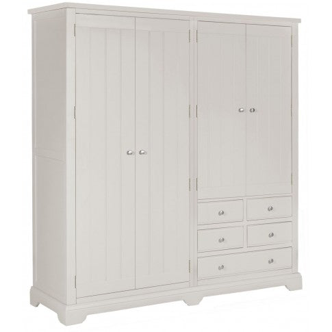 Berkeley 4 Door Combi Wardrobe