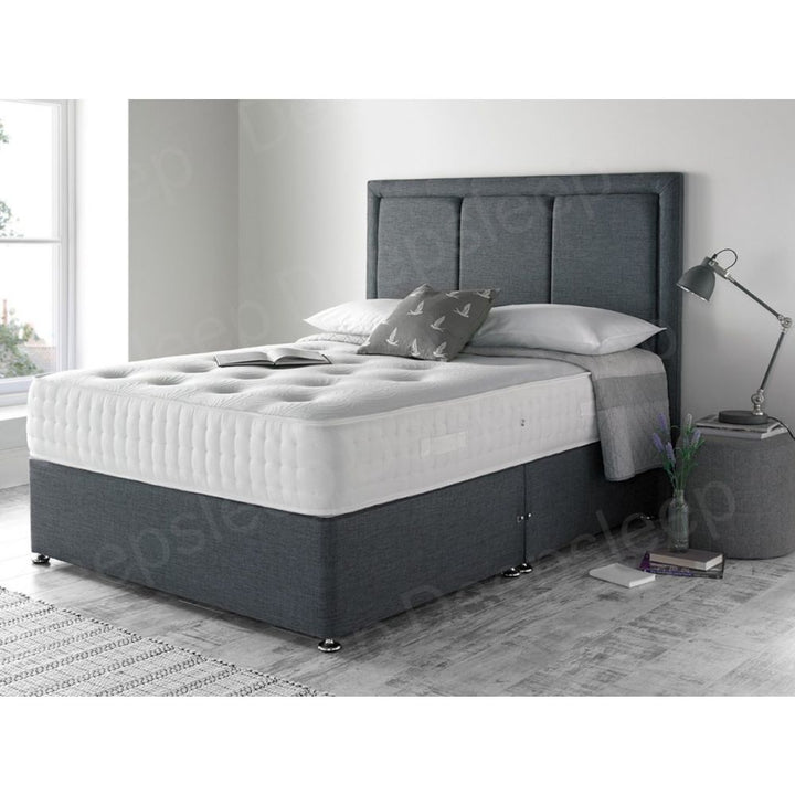 Bronze 1500 Fabric Upholstered Mattress Divan Set