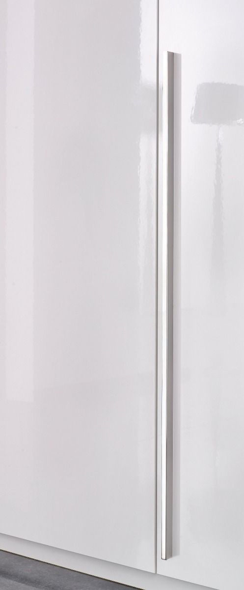 Rauch Montclar 4 Door Hinged High Gloss White Wardrobe with Premium Interior